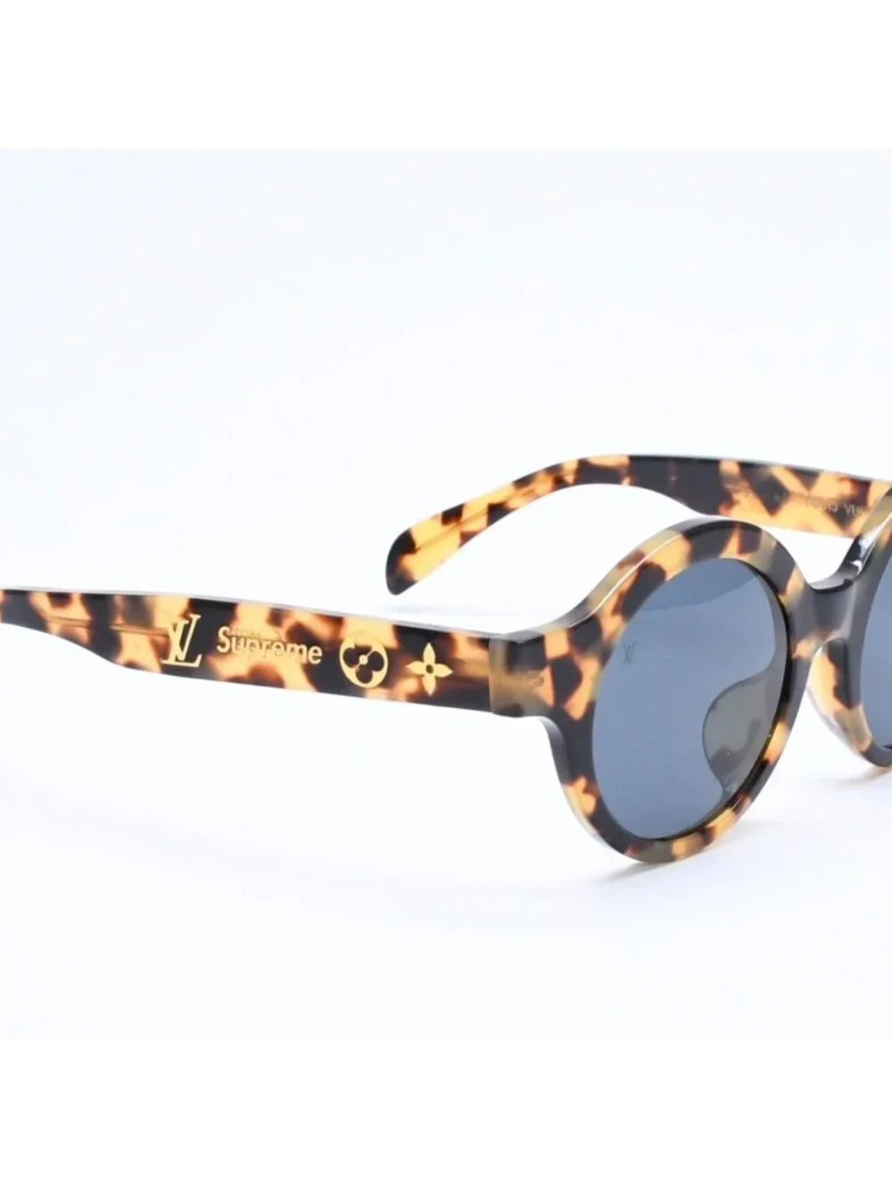 Louis Vuitton Supreme Downtown Sunglasses Tortoiseshell Eyewear